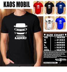 KAOS MOBIL Distro Baju T-Shirt Otomotif DAIHATSU LUXIO SILUET TAMPAK DEPAN
