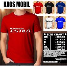 KAOS MOBIL Distro Baju T-Shirt Otomotif Suzuki KARIMUN ESTILO