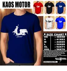 KAOS MOTOR Distro Baju T-Shirt Otomotif YAMAHA GRAND FILANO TAMPAK SAMPING
