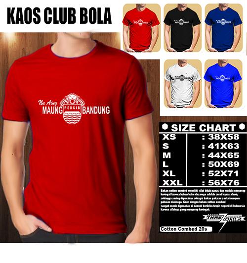 Kaos Murah Tshirt Distro Club Bola Indonesia PERSIB BANDUNG FC