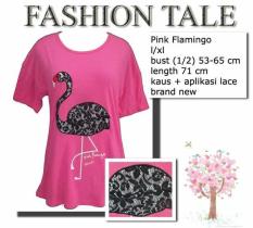 Kaos Pink Flamingo Semi Batwing Nevada Sz.L