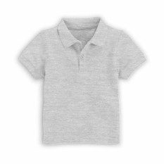 Kaos POLO ANAK ABU MUDA MISTY - Cotton Pique