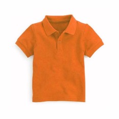 Kaos POLO ANAK ORANGE - Cotton Pique