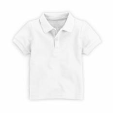 Kaos POLO ANAK PUTIH - Cotton Pique