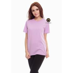 KAOS POLOS COTTON COMBED PREMIUM BANDUNG PRIA WANITA DEWASA BABY PURPLE