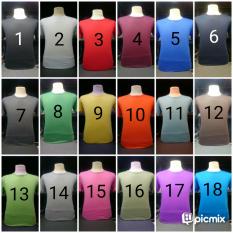 kaos polos grosir termurah cotton katun buat custom berkualitas