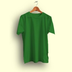 Kaos Polos HIJAU FUJI - Cotton Combed 20s
