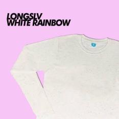 KAOS POLOS RAINBOW POLKA LONG SLEEVES UNISEX