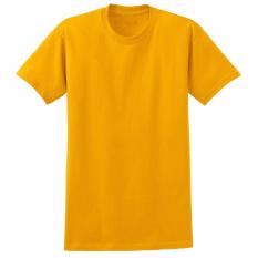 Kaos Polos T-Shi
rt Warna Kuning Emas