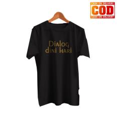 Kaos Premium KaosAjalah KAP / Baju Distro / Tshirt Casual Pria Wanita / Fashion Atasan / Band Folk Dialog Dini Hari Fourtwenty Payung Teduh Float / Dialog Dini Hari 001