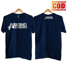 Kaos Premium KaosAjalah KAP / Baju Distro / Tshirt Casual Pria Wanita / Fashion Atasan / Kaos Band Asking Alexandria Band Metal / Kaos Band 004