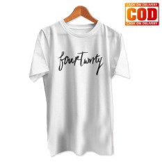 Kaos Premium KaosAjalah KAP / Baju Dist
ro / Tshirt Casual Pria Wanita / Fashion Atasan / Kaos Musik Fourtwenty Pyung Teduh Folk Band / Fourtwenty 002