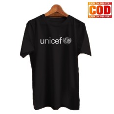 Kaos Premium KaosAjalah KAP / Baju Distro / Tshirt Casual Pria Wanita / Fashion Atasan / Kaos Sport Unicf Logo / Sport Support Logo Unicf