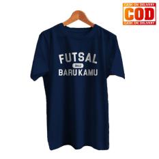 Kaos Premium KaosAjalah KAP / Baju Distro / Tshirt Casual Pria Wanita / Fashion Atasan / Quotes Futsal Tumblr Lucu Sport / Futsal Quotes 002
