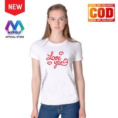 Kaos Premium Mypoly Wanita Perempuan WP / Baju Couple Family Keluarga / Tshirt distro Anak Pria Laki-Laki / Fashion Atasan / Kaos Wanita Dewasa Valentine Love You