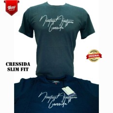 Kaos Pria / Baju pria / Atasan Pria Model Slim Fit Lengan Pendek - Merk Cressida Original