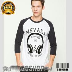 Kaos Raglan NEVADA Hight Quality Virgoshop Clothing