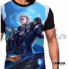 kaos sablon 3D mobile legend alucard 01