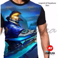 kaos sablon 3D mobile legend hayabusa skin