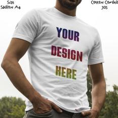Kaos Satuan Sablon Print Dtg Desain Sendiri A4 - Kwttb0