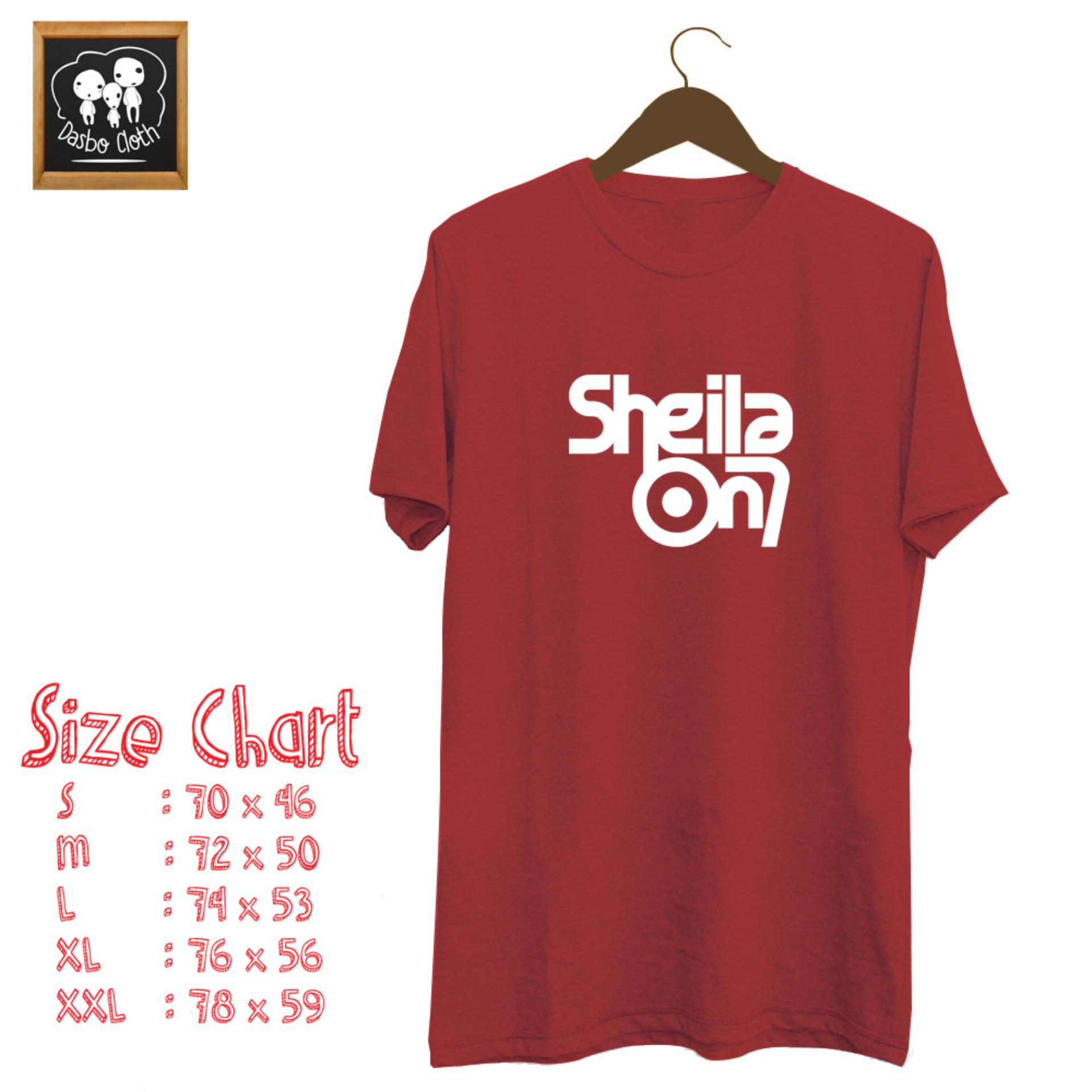 Kaos sheila on 7 cotton combed 20s premium quality 