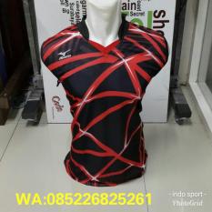 kaos singklet voli hitam