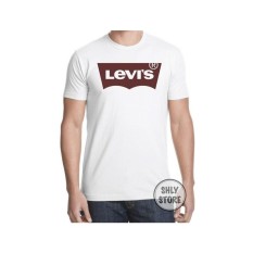 Kaos T-Shirt Distro LEVIS - Putih