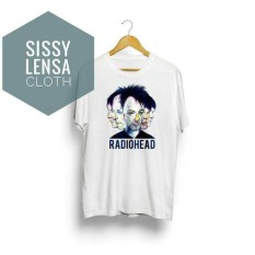 KAOS TSHIRT BAND RADIO HEAD DTG L06
