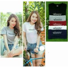 KAOS WEEK / KAOS POLOS / KAOS MURAH / T-SHIRT SIMPLE / PROMO / TERMUURAH