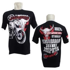 Kaos Yamaha Byson YB004 Baju Bikers Distro Otomotif Komunitas BONUS Stiker Merch Cadel Bandung