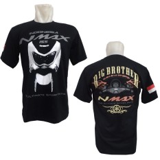 Kaos Yamaha Nmax YN001 Baju Bikers Distro Otomotif Komunitas BONUS Stiker Merch Cadel Bandung