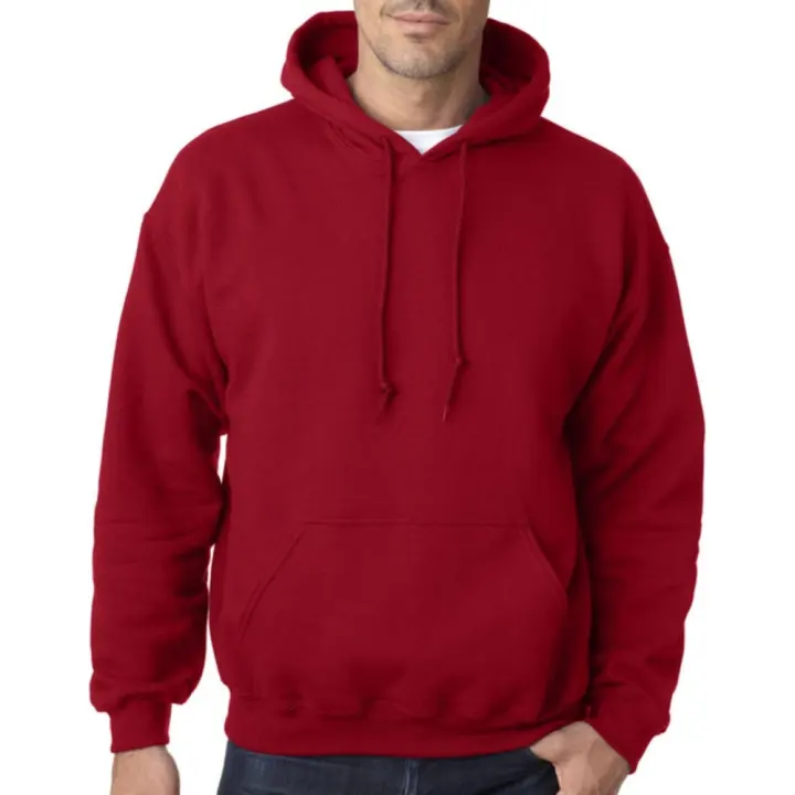sweater hoodie merah maroon