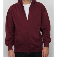 KaosBRO - Jaket Hoodie Zipper Polos - Pria dan Wanita