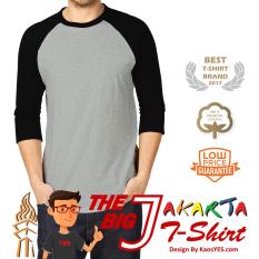 KaosYES T-Shirt Kaos Polos Raglan