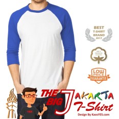 KaosYES T-Shirt Kaos Polos Raglan