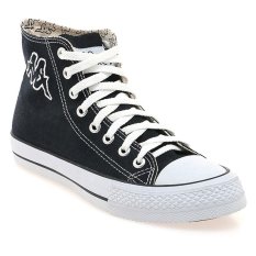 Kappa Masone Sepatu Sneaker - Hitam-Putih
