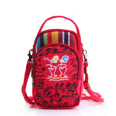 Kartun Wanita Kecil Tas Tangan Tas HP (Romantis Merah (Warna Baru Di Pasar))