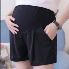 Celana Penyangga Perut Kasual Pakaian Luar Celana Musim Panas Modis Anak (022 Model Sederhana-Hitam)