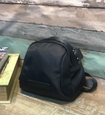 Kasual Kain Oxford Selempang Miring Tas Kecil Korea Fashion Style Tas Wanita (Hitam)