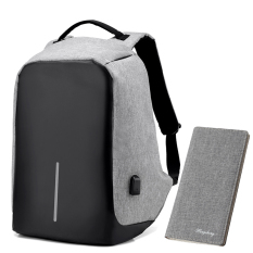 Tas Ransel multifungsi casual perjalanan tas ransel pria Gaya Korea Tren bisnis Tas laptop SMA mahasiswa Tas