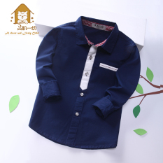 Kasual Warna Polos Jaket Kerah Baju Kemeja (#63 Suami Hijau)