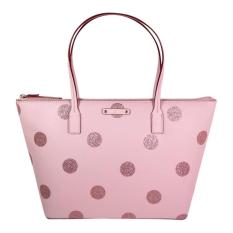 Kate Spade Hani Haven Lane Pink Polka SMALL WKRU4119 Authentic Original USA Store