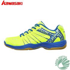 Kawasaki Bulutangkis Sepatu K-062 Hijau Bulutangkis Sneaker-Intl