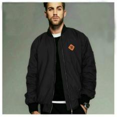 KB BOMBER LOGO RED JAKET PRIA DEWASA MURAH MODIS TERBARU COWOK KEKINIAN GROSIR TANAH ABANG