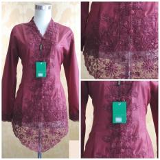 KEBAYA KATUN MODEL MARUN THATHA 914