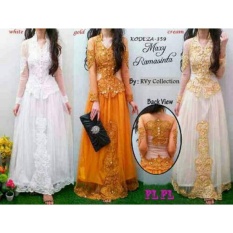 Kebaya Modern - Gaun Kebaya - Gaun Nikah - Gaun Pengantin - Gaun Pesta - Putih