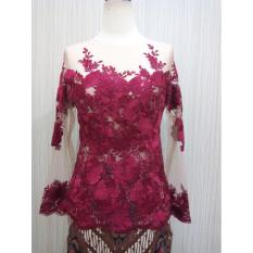 Ramadhan Sale Kebaya Special Lebaran 2018 Kebaya Pesta KBY BUNGA RR1540 MRN Arcobaleno kebaya wisuda mahasiswi berjilbab modern,model kebaya wisuda 2018,kebaya wisuda modern 2018