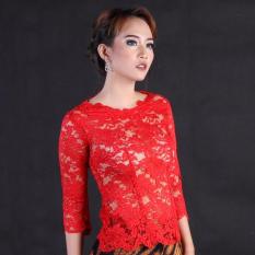 Seragam Kebaya Martumpol Kebaya Tunangan Kebaya Wisuda Atasan Wanita Kebaya Modern RR1736 MERAH Arcobaleno Pesan Kebaya Seragam,Jual baju model kebaya modern terbaru, cocok untuk wisuda, pernikahan, kondangan dan acara resmi lainnya dengan harga murah