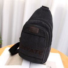 [Setiap Hari Harga Spesial] Tas Dada Pria Kain Kanvas Tas Pria Tas Casual Selempang Tas Tangan Tas Bahu dengan Satu Tali Pria Olah Raga Tas Pria Tas Dada