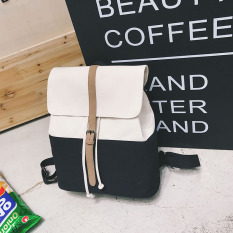 Jepang dan Korea Selatan model baru kain kanvas Sederhana dan Elegan Tas Ransel Wanita Casual Sastra bertali ransel Tas laptop mahasiswa Tas